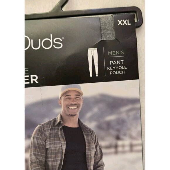 Mens Cuddl Duds Midweight Cottonwear Performance Base Layer Pants Grey Size XXL - Picture 9 of 10